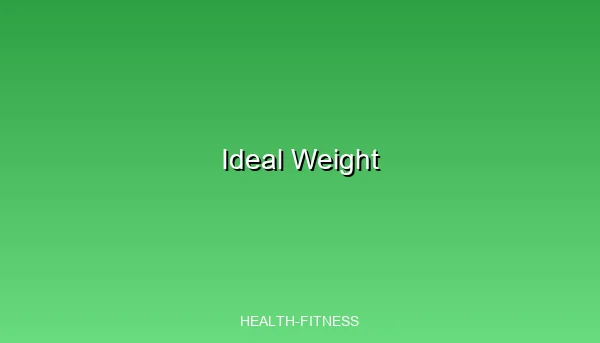 ideal-weight 1